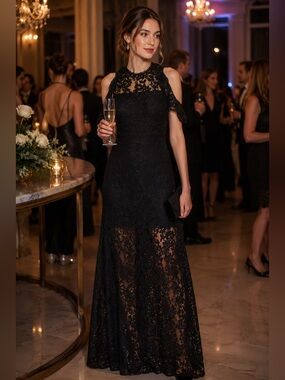 Saks Alexis Evie Lace Dress